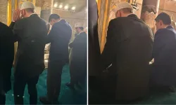 Cumhurbaşkanı Erdoğan ve Murat Kurum Ayasofya Camii'nde Namaz Kıldı