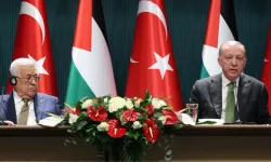 Cumhurbaşkanı Erdoğan ve Filistin Devlet Başkanı Abbas Ortak Basın Toplantısı Düzenledi