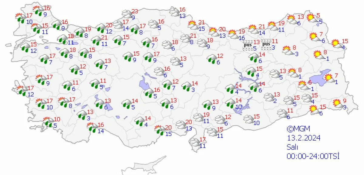 Suriye'den Gelen Toz Bulutu Türkiye'yi Etkisi Altına Alacak Meteoroloji Uyarıyor (4)