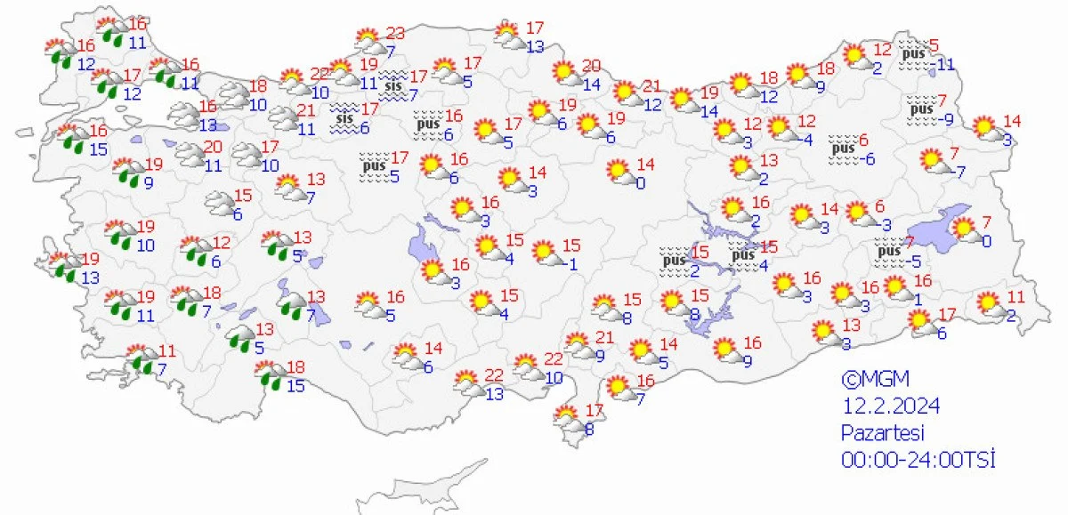 Suriye'den Gelen Toz Bulutu Türkiye'yi Etkisi Altına Alacak Meteoroloji Uyarıyor (5)