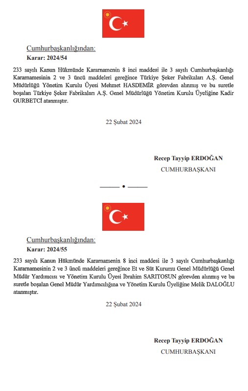 Yeni Atamalar Resmi Gazete De Senarist Ve 16879236 7248 M