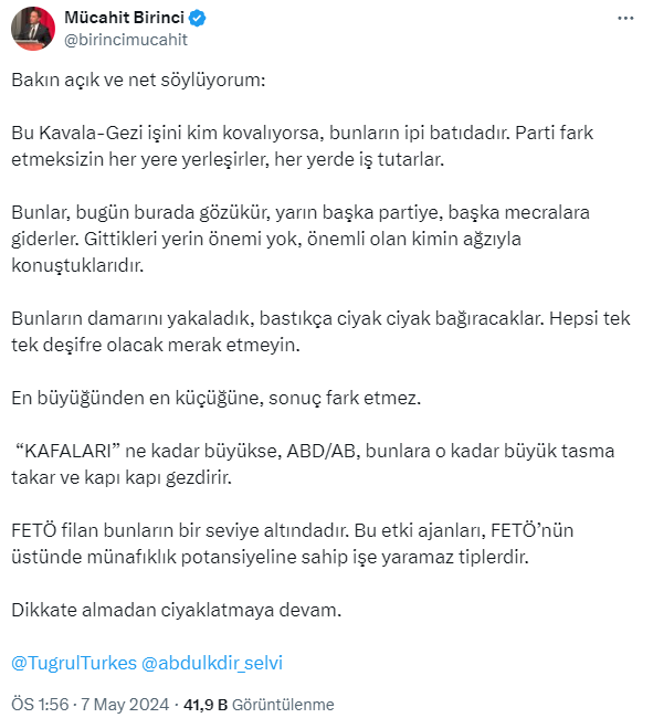Ak Partili Turkes Ve Birinci Nin Osman Kavala 17304112 2402 M